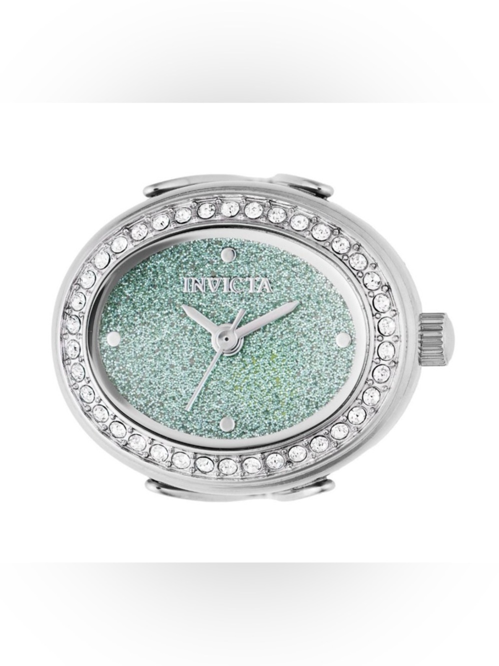Invicta Mini Angel Oval Ring Watch 24mm (49597) Silver